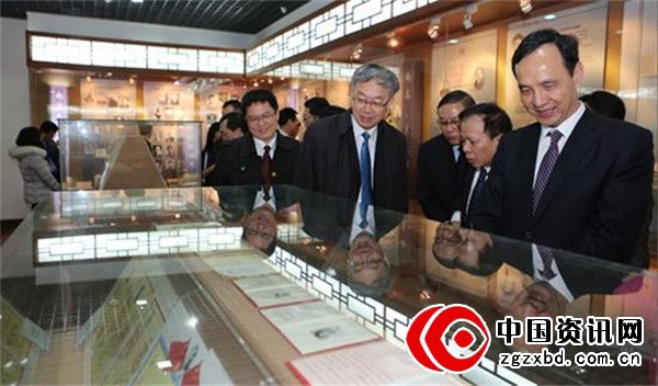 台湾新北市长朱立伦访问南京大学