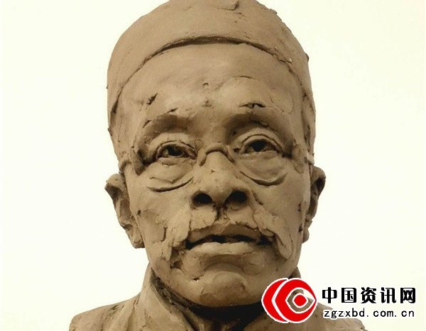 王国维肖像丨田跃民雕塑作品欣赏(泥稿)