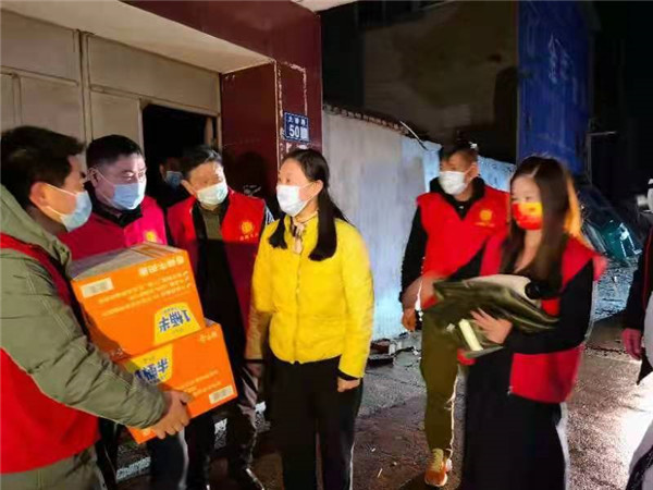 红色领航，“益”心为民——盱眙县社会组织综合党工委助力奋战一线疫情防控