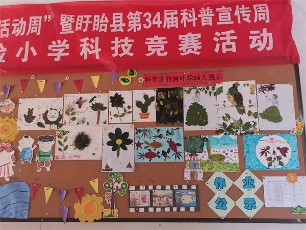 走进科技 你我同行——盱眙县实验小学开展科技宣传周活动