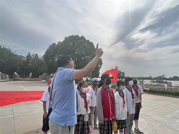 讲好盱眙“红”故事，传承红色“好”基因，争做时代好少年  ——盱眙县实验小学第二党支部开展“盱眙党史学习教育进课堂”主题党日活动