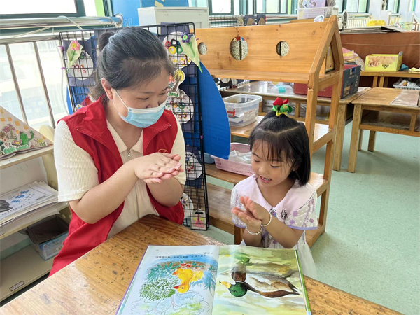 “守护童心梦”——盱眙县城南中心幼儿园开展志愿服务活动