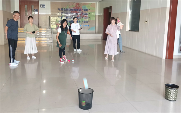 趣味文体活动为员工活跃工作气氛