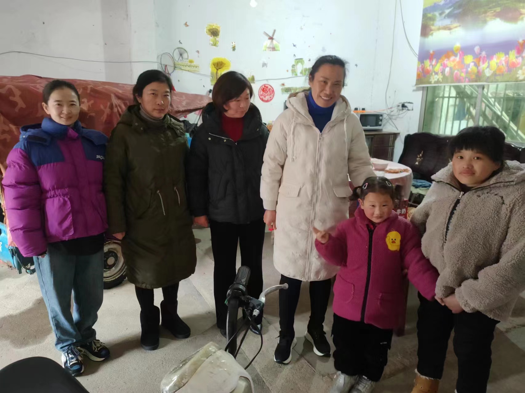 盱眙县维桥乡中心幼儿园开展“山爸山妈”关爱留守儿童活动