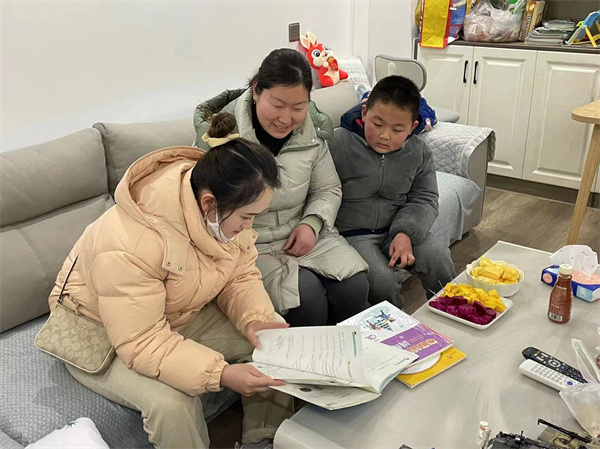 家校心连心，教育手牵手 ——盱眙县五墩实验小学开展教师寒假入户家访活动