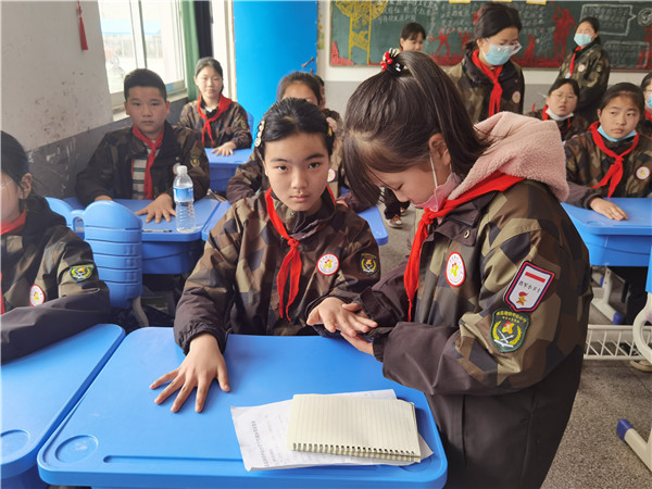 “周习一礼” 传递文明正能量——盱眙县黄花塘镇中心小学开展“八礼”主题教育活动