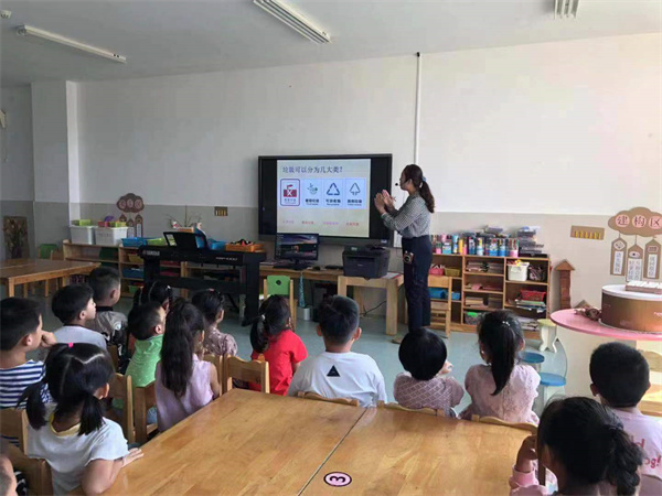 盱眙县实验幼儿园开展爱国卫生月活动