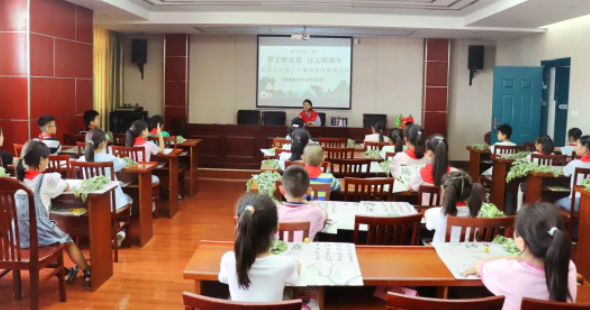 仪征市刘集镇：学文明礼仪 过文明端午