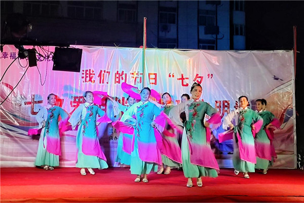 盱眙县马坝镇：七夕佳节正当时 文化惠民送欢乐