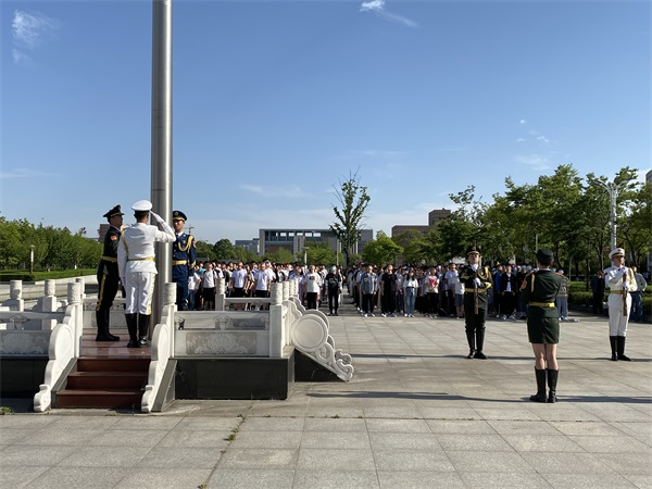 江苏省淮安市举行2021年"征兵宣传进高校"启动仪式
