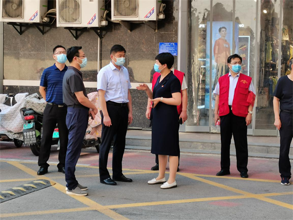 王家营街道织密疫情防控网,致力打造“无疫社区”
