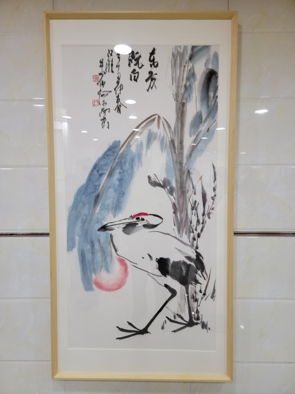 淮安市举办“欢度国庆”朱传宏书画展