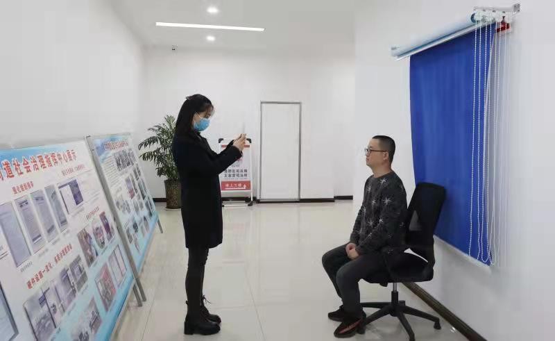 王家营为民服务中心细节中彰显民生温度
