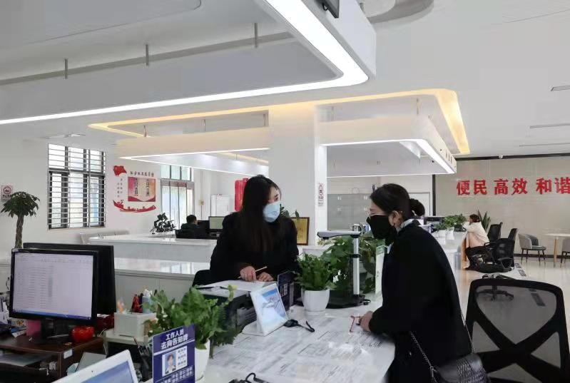 王家营为民服务中心细节中彰显民生温度