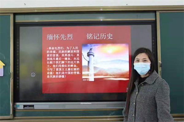 盱眙县马坝镇中心幼儿园开展“缅怀先烈，感恩英雄”主题教育活动