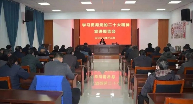 许超仪在仪征月塘宣讲党的二十大精神