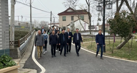 仪征市新集镇：沈文杰来镇调研扬州首届乡村旅游节筹备工作