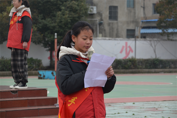 学习雷锋精神 争做文明先锋——盱眙县维桥小学举行学雷锋活动月启动仪式