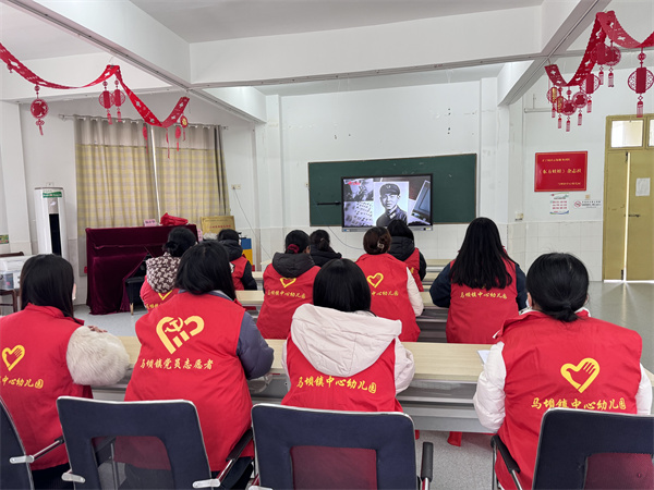 盱眙县马坝镇中心幼儿园开展学雷锋暨“文明实践 我是行动者”主题活动