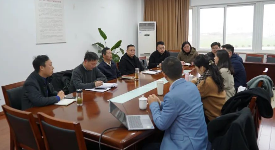 仪征市枣林湾旅游度假区：刘昌金接待中旅江苏林华清一行