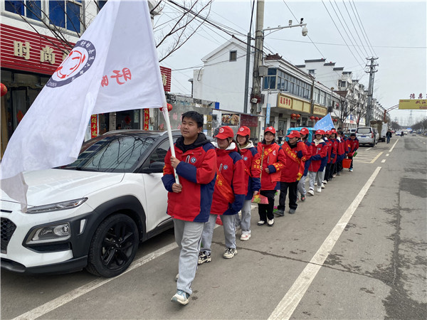 盱眙县第六中学开展践行“学雷锋”志愿者服务活动