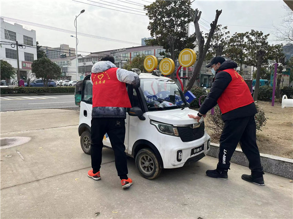 盱眙县盱城街道中心小学开展党员冬训 学习雷锋精神“文明实践 我是行动者”志愿活动