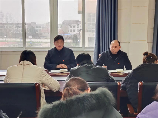 党员冬训长本领 立足岗位再出发——盱眙县管镇中心小学党总支开展冬训学习活动