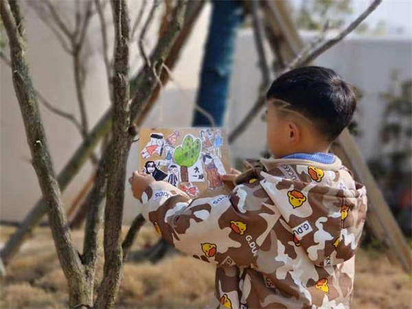 绿意童心 共植美好——盱眙县爱民路幼儿园开展植树节主题活动