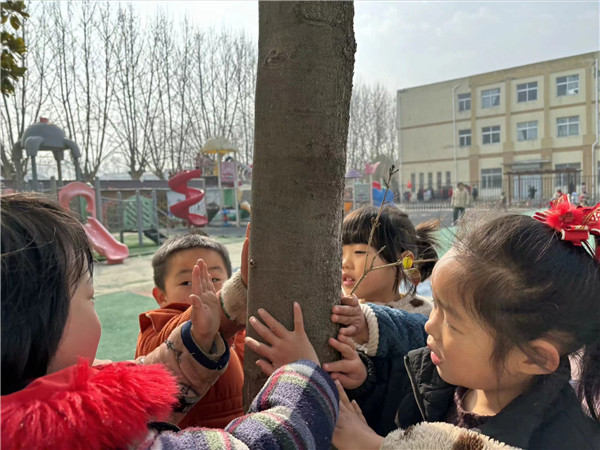 春暖花开，“植”得期待——盱眙县兴隆乡中心幼儿园开展植树节活动