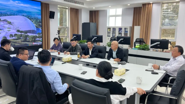 山东文旅集团来仪征枣林湾度假区考察洽谈文旅项目