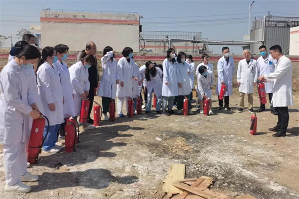 天津滨海：海滨人民医院开展消防器材