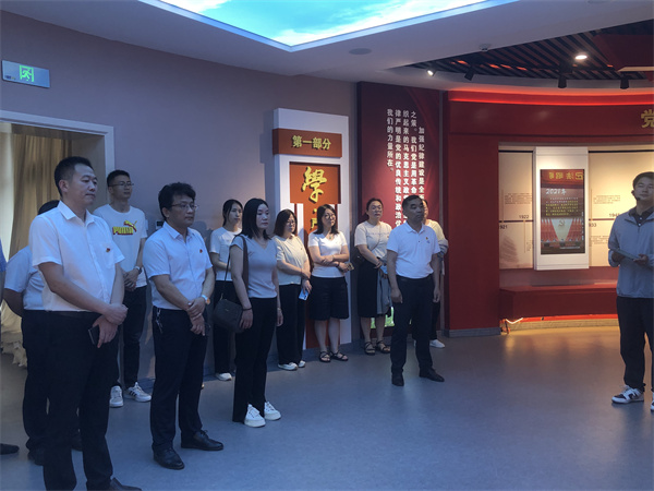 迎七一 观廉政教育基地 铸党性之魂——盱眙县三河实验小学党支部7月主题党日活动