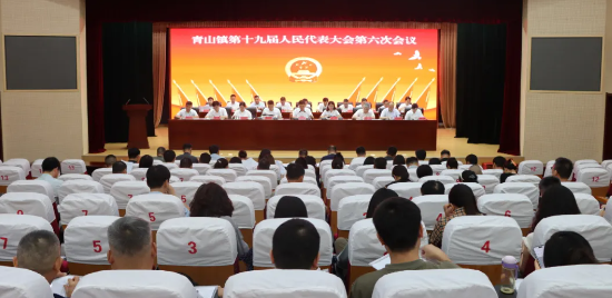 仪征市青山镇：第十九届人民代表大会第六次会议胜利召开