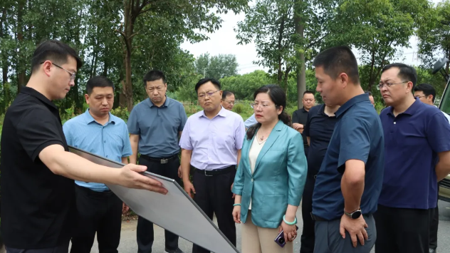江苏仪征：胡彩云带队专题调研龙山生态新城建设工作