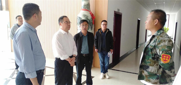 淮安市应急管理局到盱眙助企纾困做好“金牌服务”