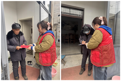 云台村：新春走基层 关爱暖人心