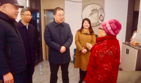 仪征市真州镇：岁寒情真 迎春送暖