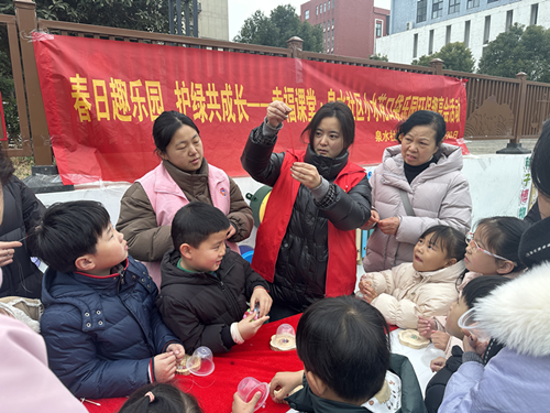 幸福课堂|泉水社区：春日趣乐园 护绿共成长