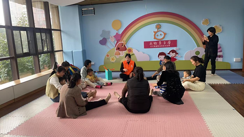 牧龙社区：幼儿亲子活动 共同爱护牙齿