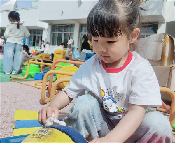 盱眙县第一实验幼儿园开展劳动节主题教育活动