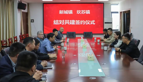 仪征市新城镇与新疆新源县坎苏镇签订结对共建协议