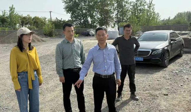 仪征枣林湾：园区主要领导走访辖区企业