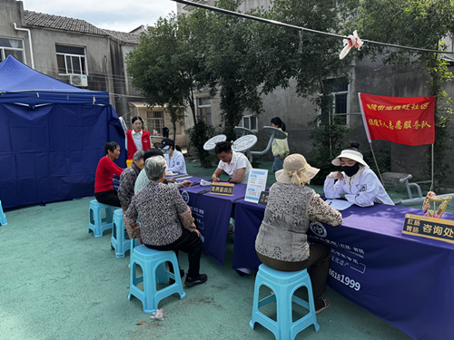 西旺社区：爱心义诊进社区 便民服务暖人心