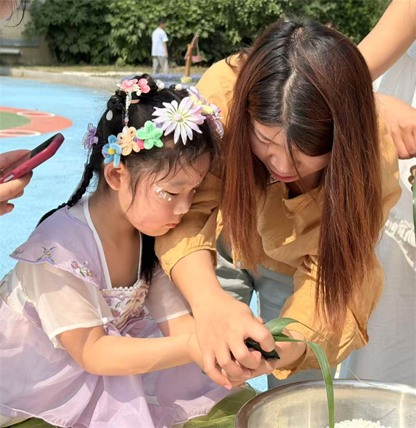 童韵端午 游园拾趣——盱眙县南苑新城幼儿园举行传统文化亲子嘉年华活动