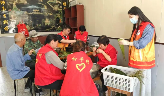 仪征市刘集镇：粽香端午 情暖老兵