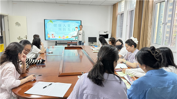 健康入夏  预防先行——盱眙县临淮新寓幼儿园开展预防夏季传染病知识宣传活动