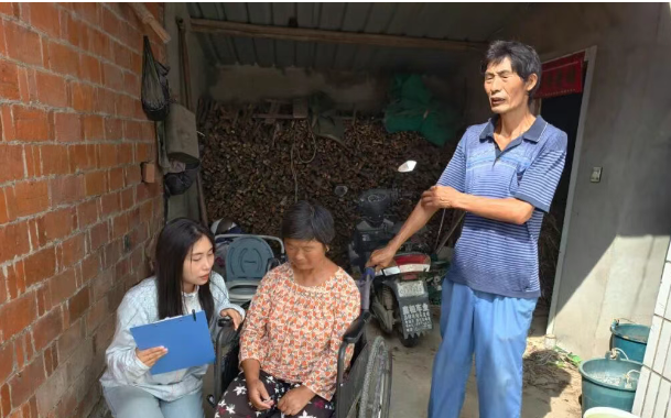 仪征枣林湾残联：入户探访暖残心 精准帮扶解民忧