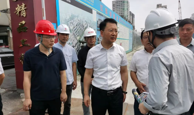 张新钢到邗建集团检查节日安全生产工作