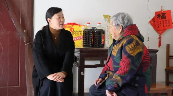 仪征市刘集镇：岁寒情暖年味浓 走访慰问暖人心