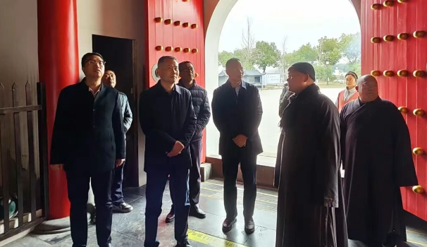 仪征市委统战部来高邮调研宗教工作
